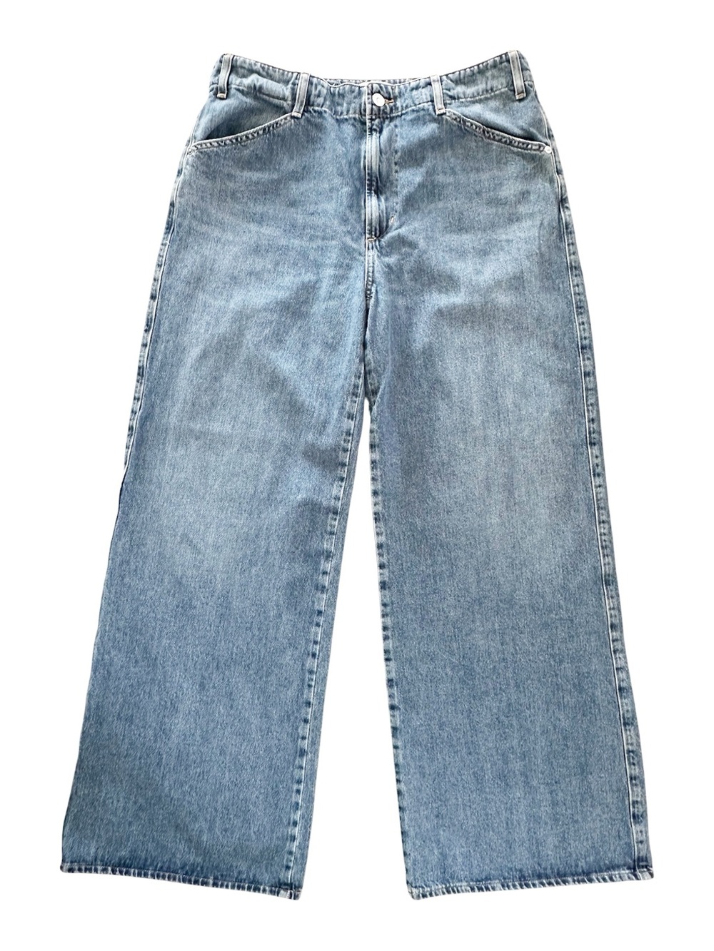 Citizens Of Humanity Light Wash Wide Leg Jeans
